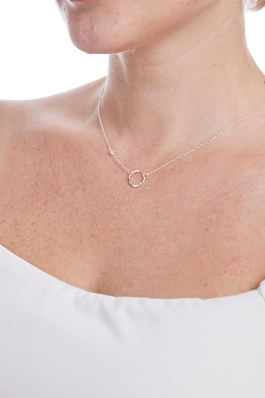 sterling-silver-dainty-cz-circle-necklace-thank-you-model