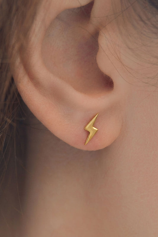 sterling-silver-lightning-studs-in-gold-model