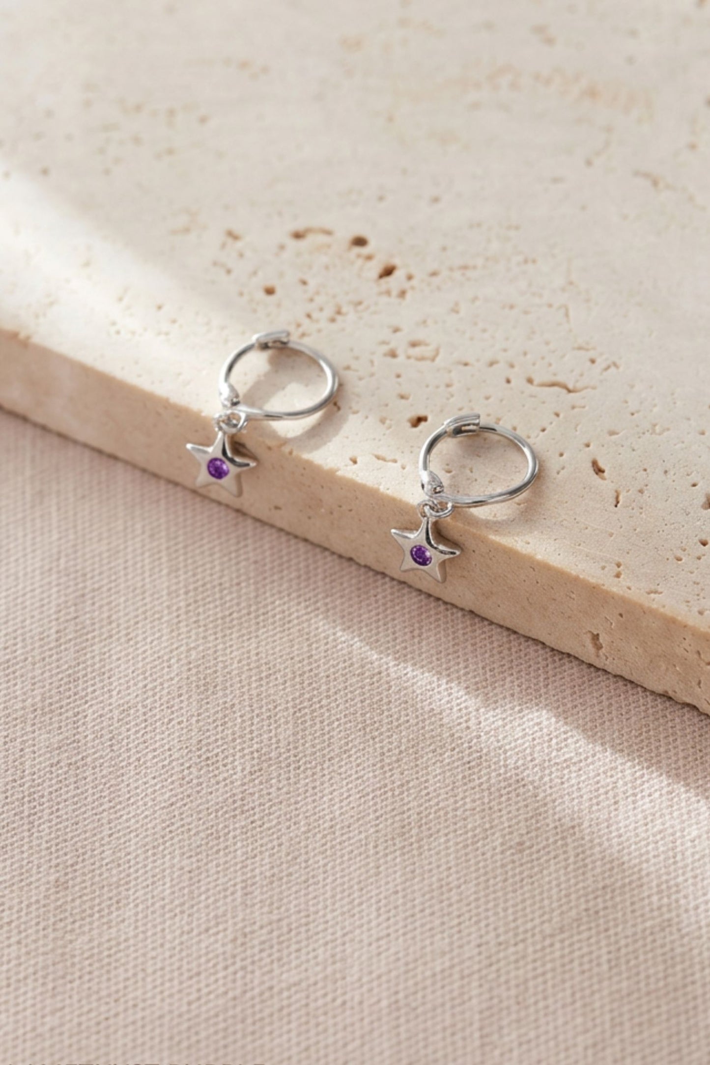 sterling-silver-cz-star-hoops-in-silver-purple-1