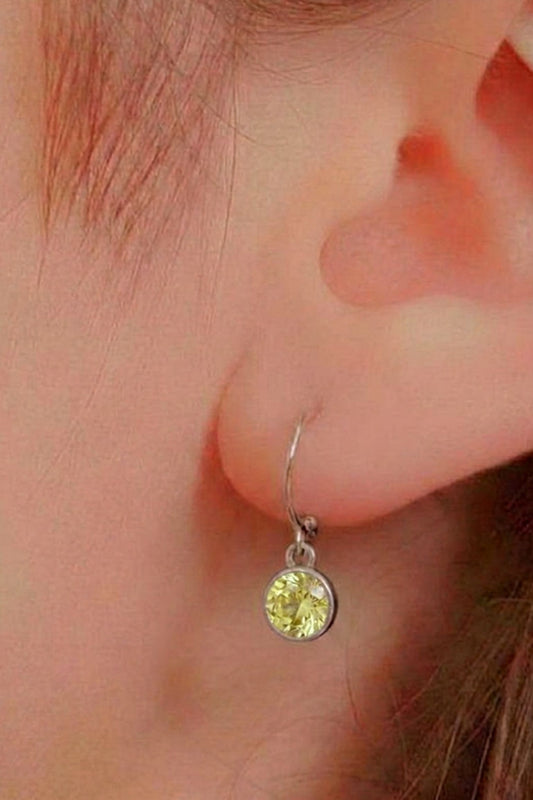 sterling-silver-cz-huggie-hoops-in-silver-champagne-model