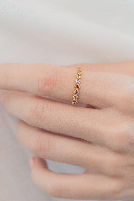sterling-silver-cz-rainbow-ring-model-finger