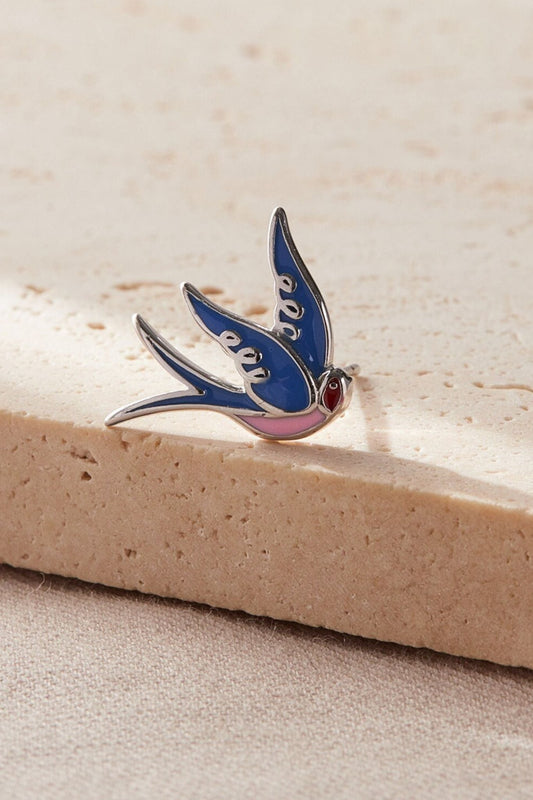 sterling-silver-blue-swallow-studs-in-silver-closeup