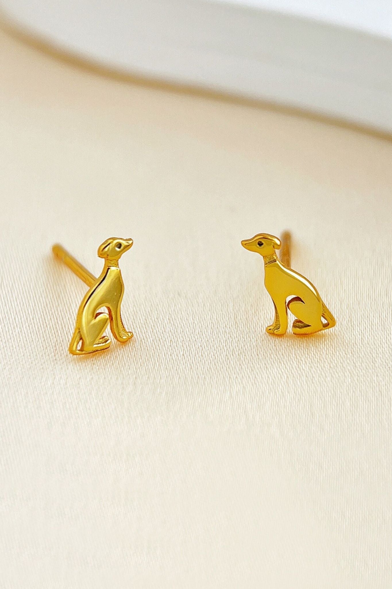 sterling-silver-greyhound-dog-studs-in-gold