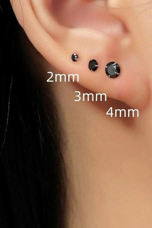 sterling-silver-black-cz-studs-various-sizes-model
