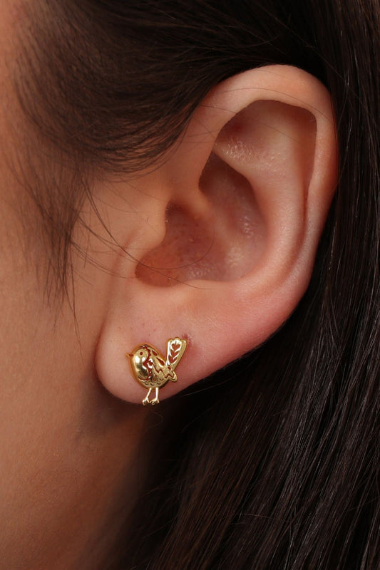 sterling-silver-robin-studs-in-gold-model