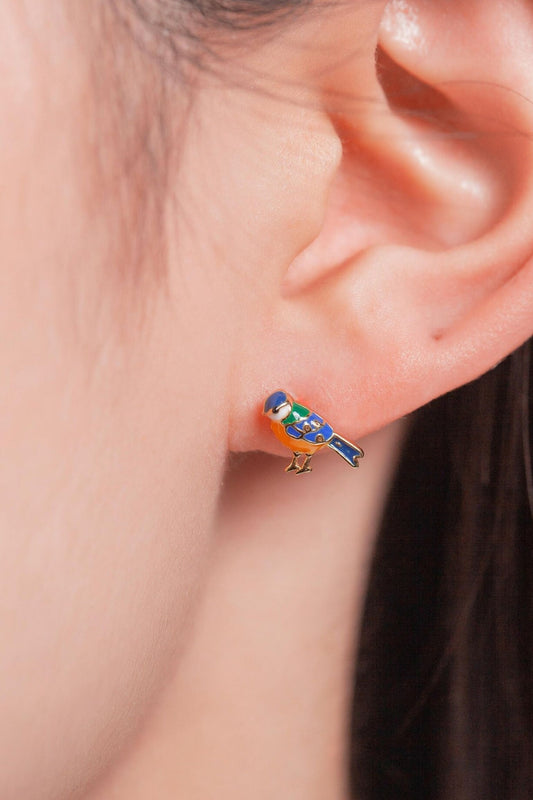 sterling-silver-blue-tit-studs-in-gold-model