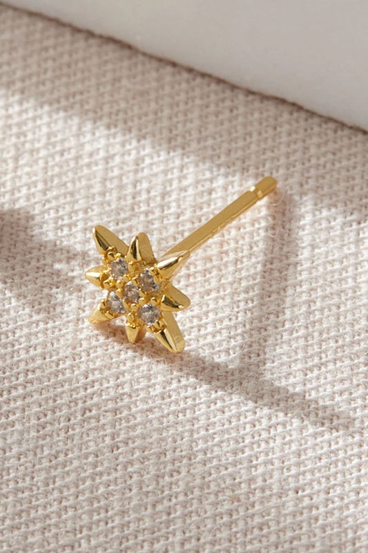 sterling-silver-cz-starburst-studs-in-gold-1-closeup
