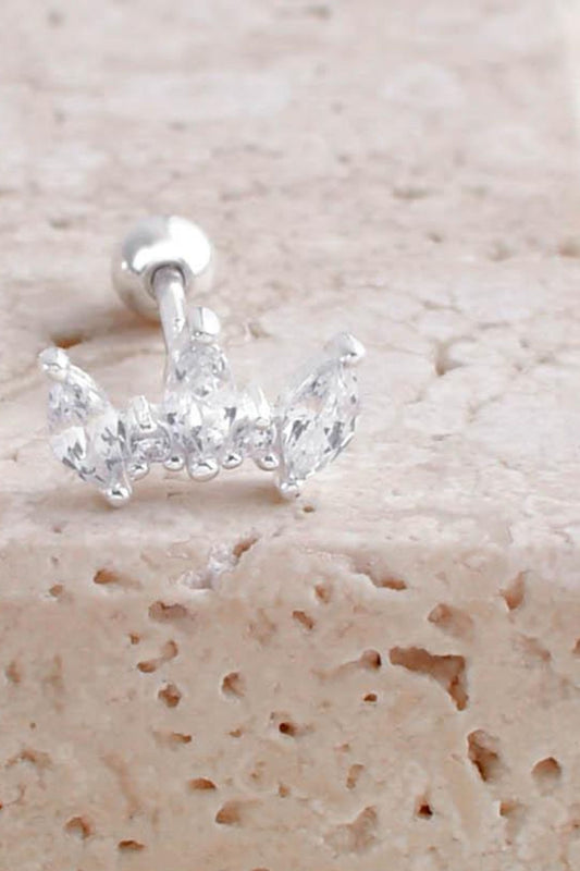 sterling-silver-cz-leaf-cartilage-stud-single-closeup