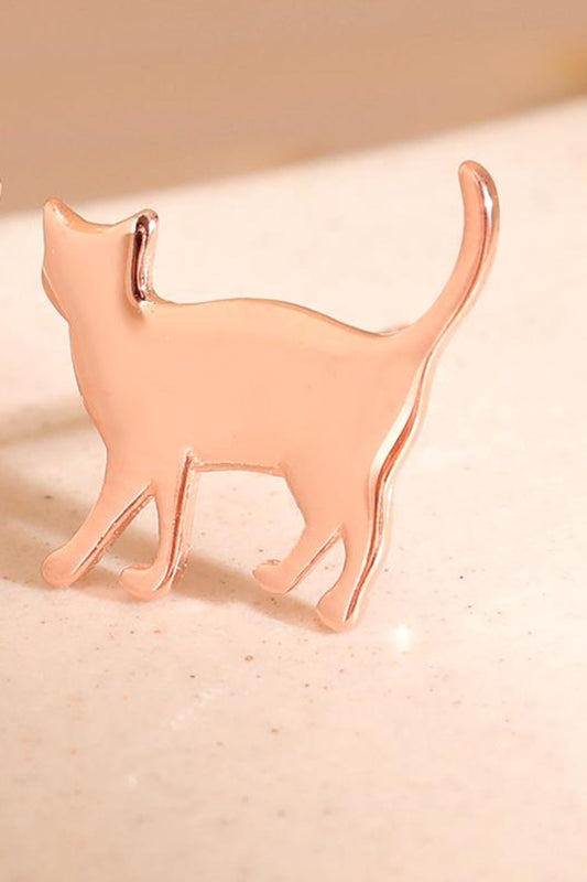 sterling-silver-cute-cat-studs-in-rose-gold-closeup