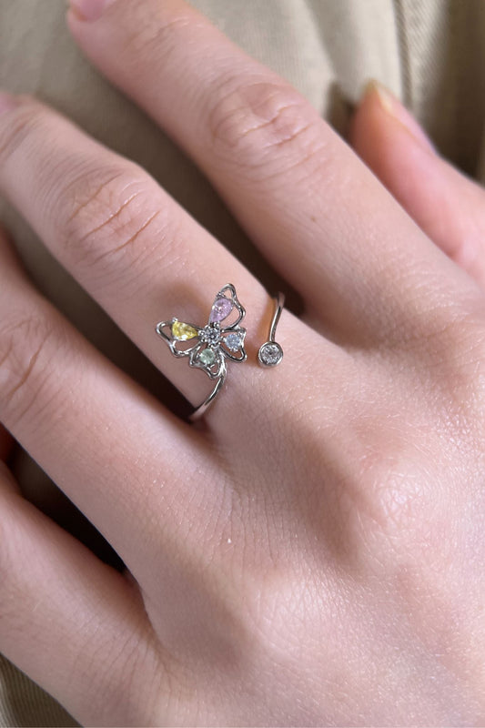 sterling-silver-cz-butterfly-ring-model