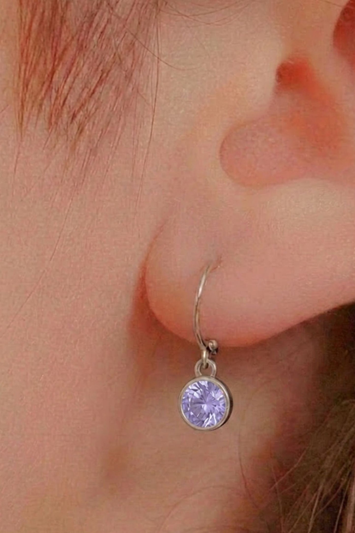 sterling-silver-cz-huggie-hoops-in-silver-lilac-model