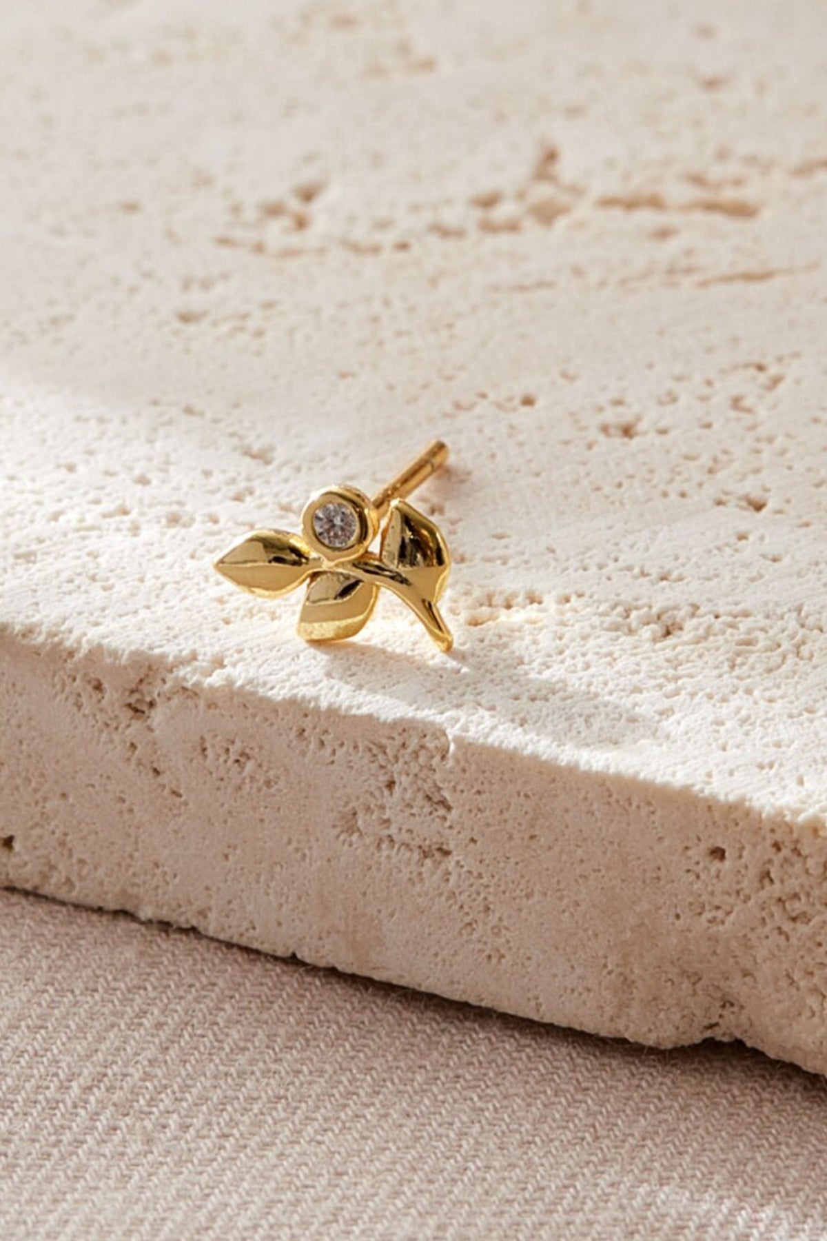 sterling-silver-cz-olive-leaf-studs-in-gold-closeup