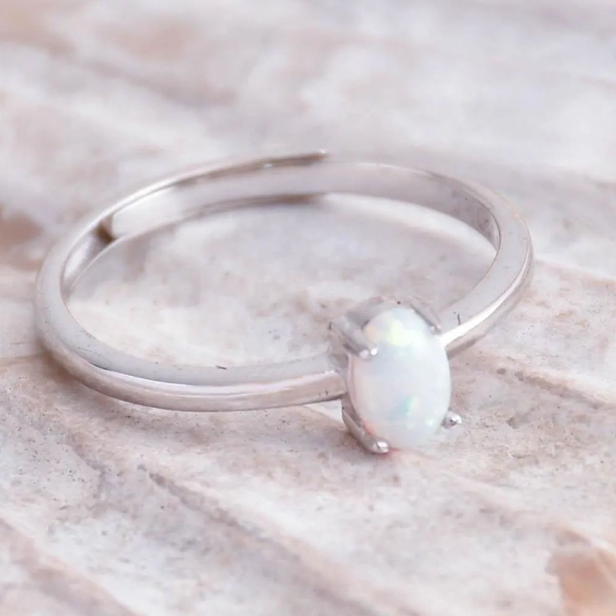 Opal Rings