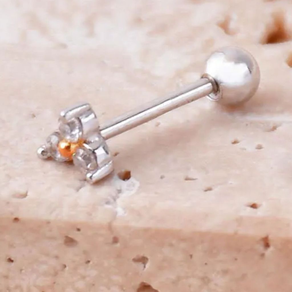 Floral Cartilage Studs