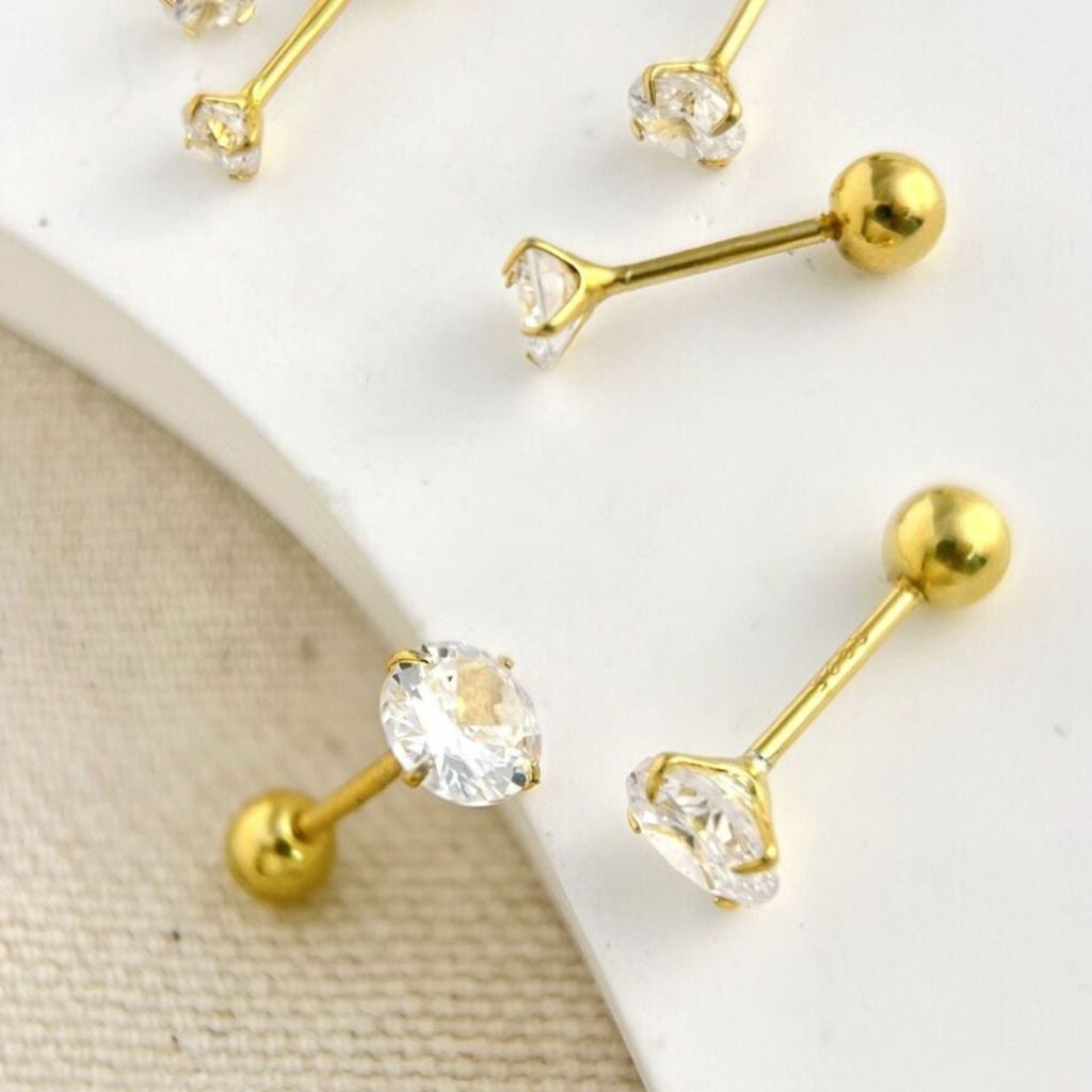 Gold Piercing Jewellery
