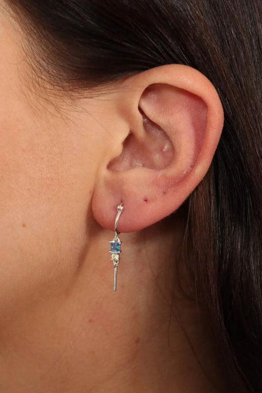 sterling-silver-cz-blue-yellow-drop-earrings-model