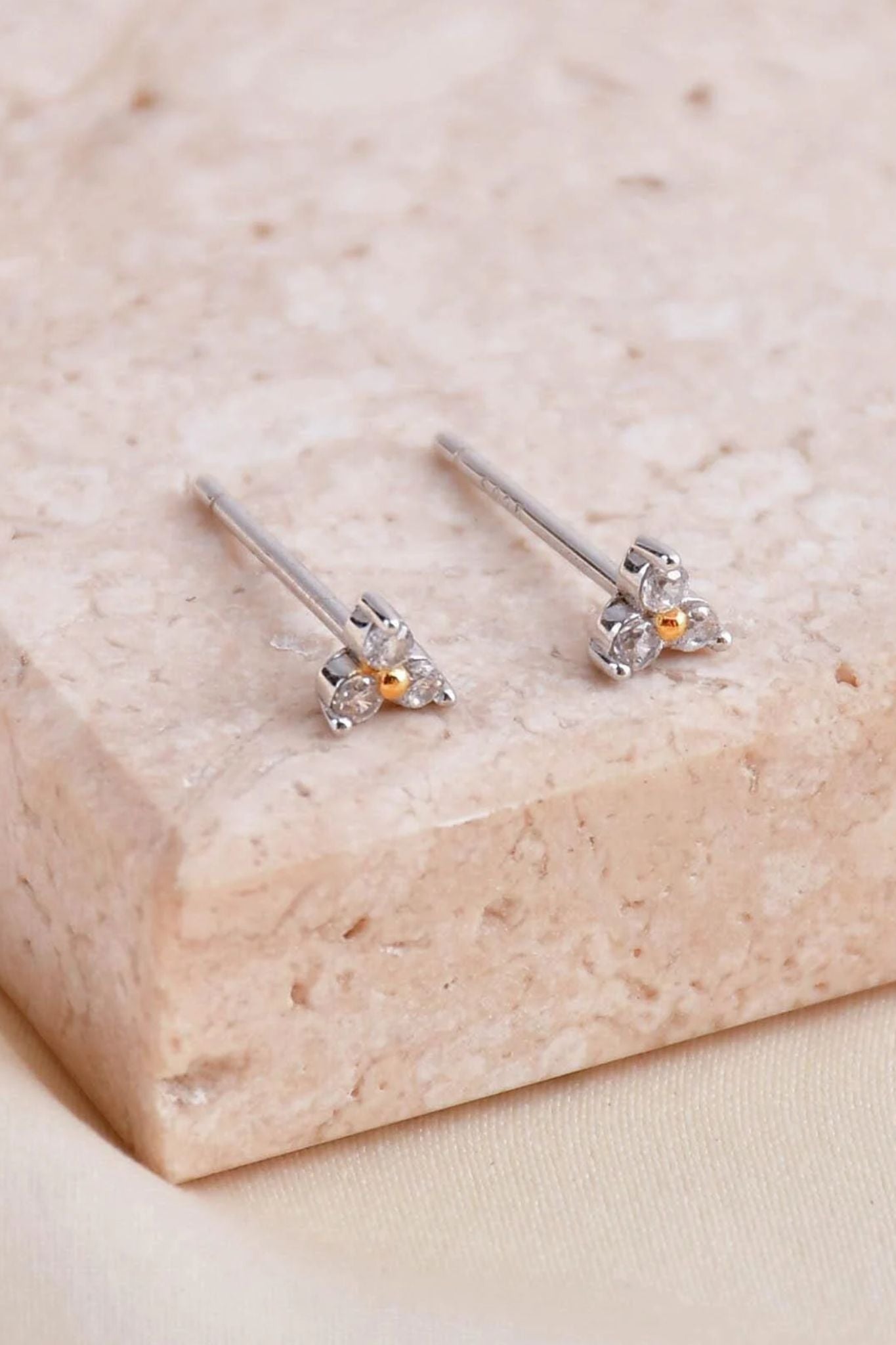 sterling-silver-cz-floral-trinity-tiny-stud-earrings