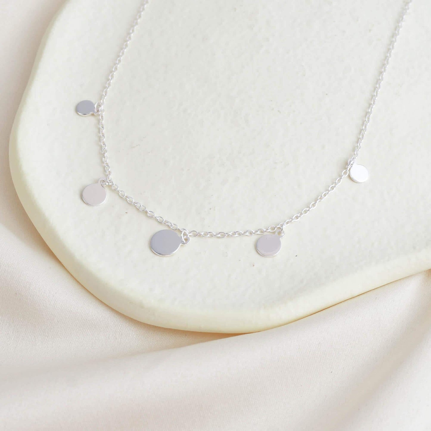 sterling-silver-disc-charm-necklace-50th-closeup