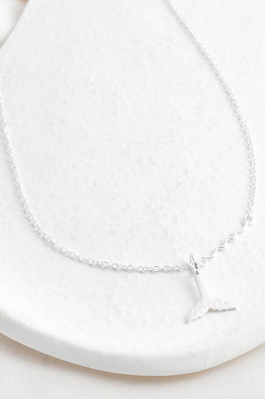 sterling-silver-whale-tail-necklace-closeup-pendant