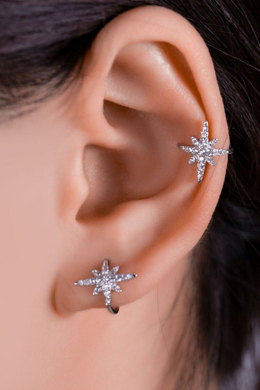 sterling-silver-cz-star-ear-cuff-model