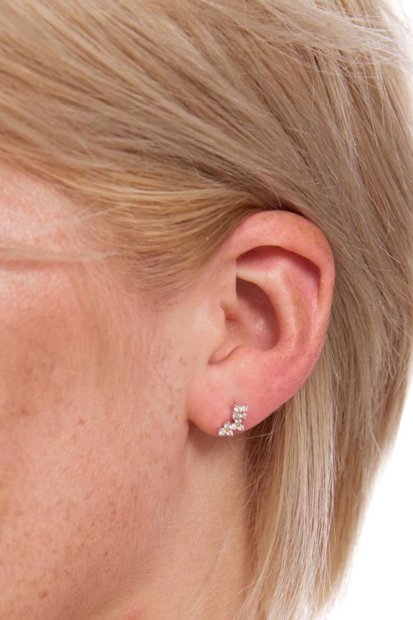 sterling-silver-cz-hydrangea-floral-studs-model