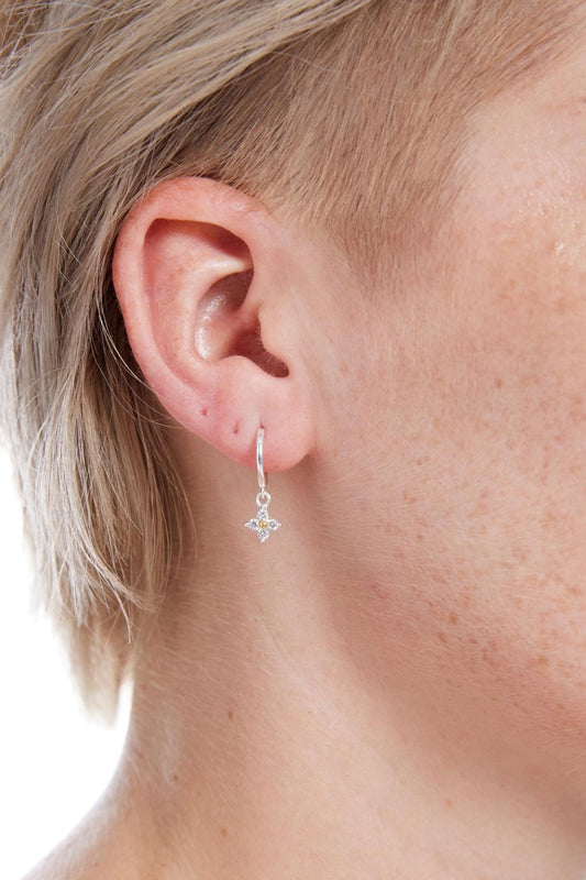 sterling-silver-cz-dainty-flower-hoops-model