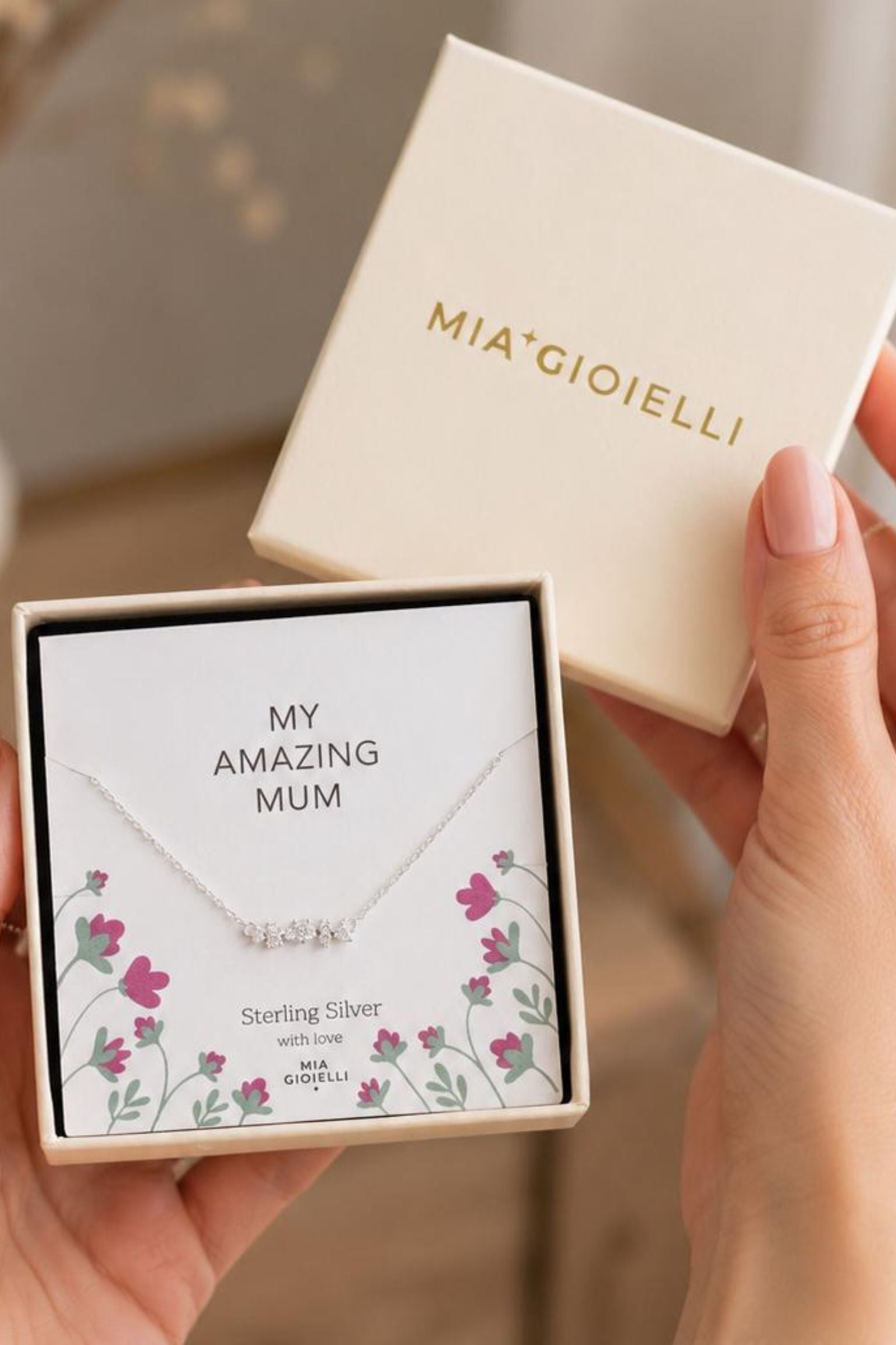 sterling-silver-cz-leaf-cluster-bracelet-amazing-mum-giftbox
