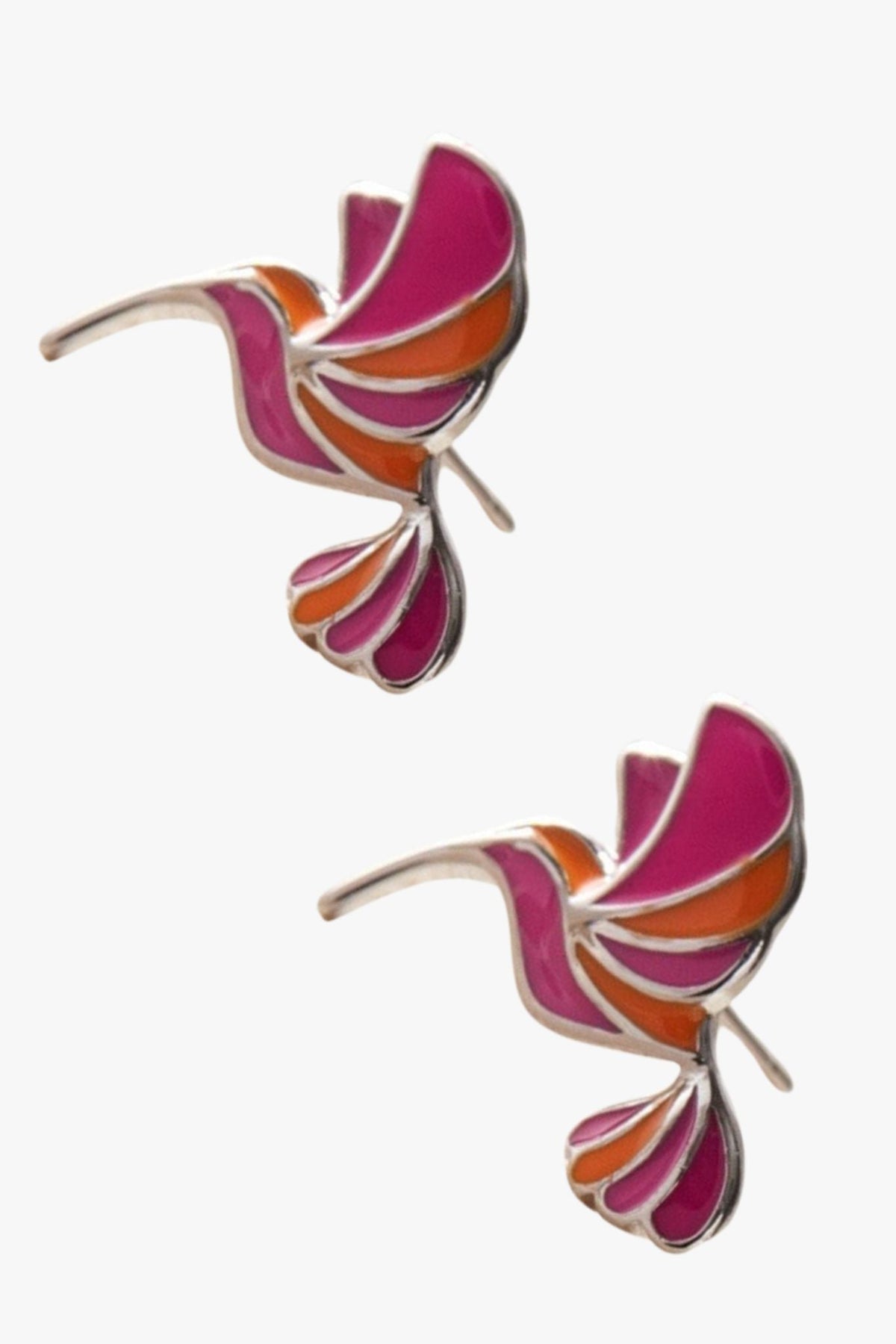 sterling-silver-pink-hummingbird-studs-in-silver