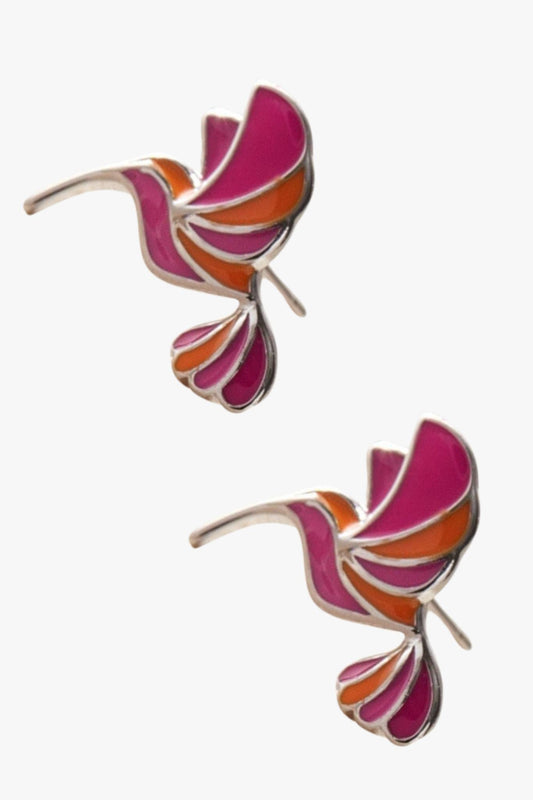 sterling-silver-pink-hummingbird-studs-in-silver