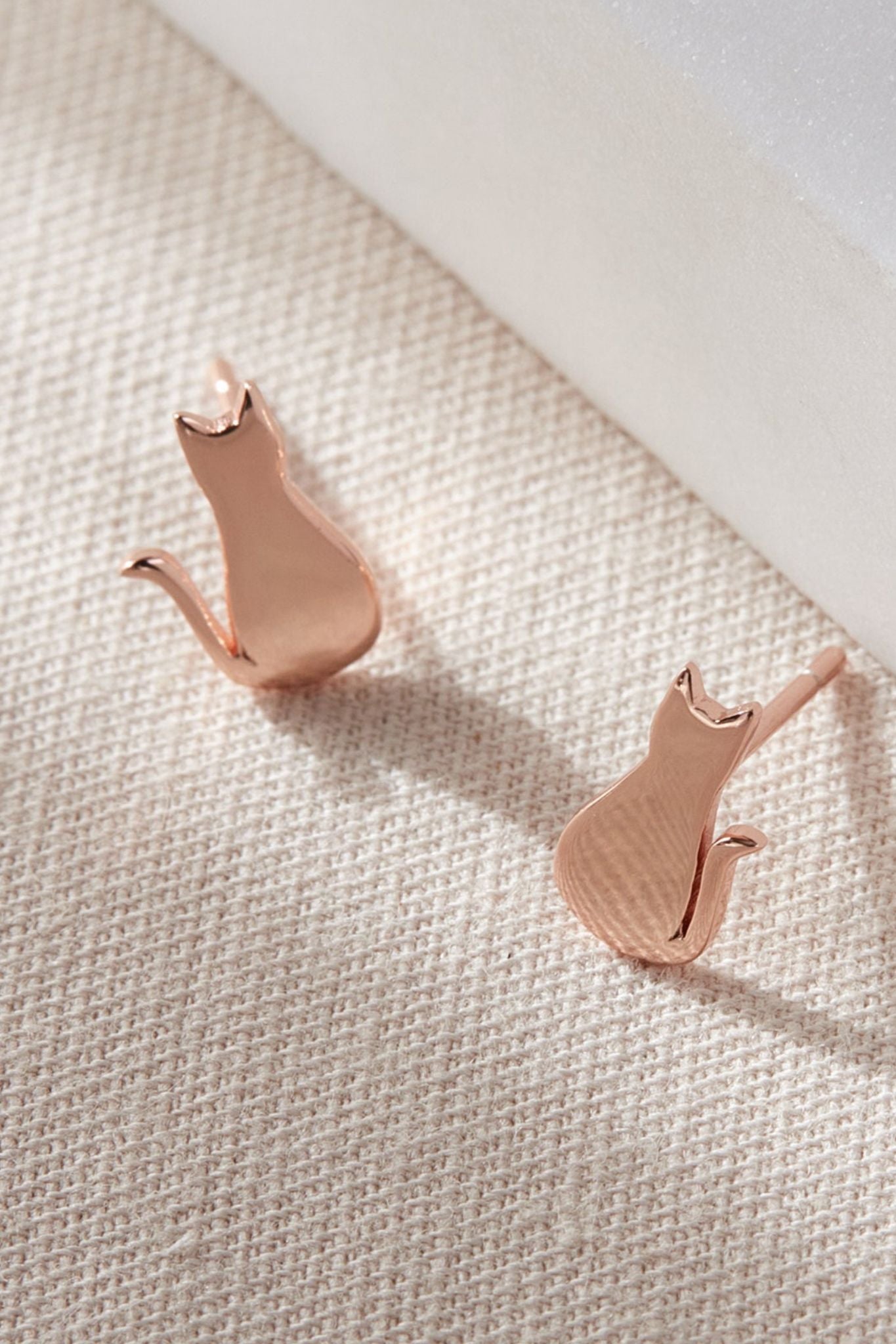 sterling-silver-cat-studs-in-rose-gold