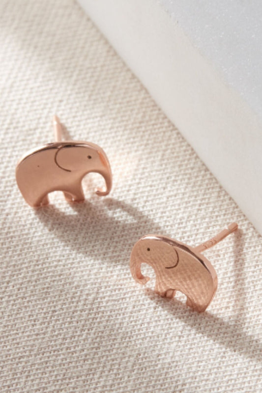 sterling-silver-elephant-studs-in-rose-gold