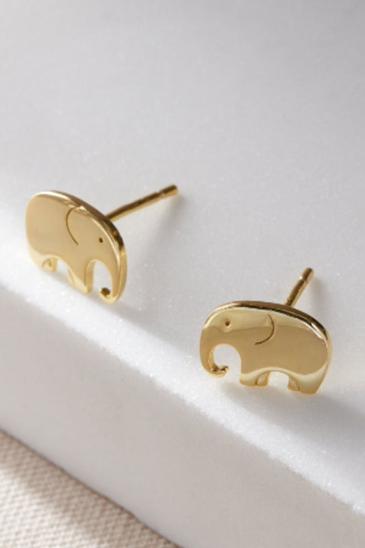 sterling-silver-elephant-studs-in-gold