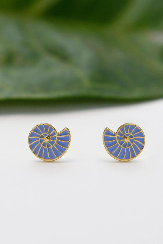 sterling-silver-sea-shell-studs-in-gold