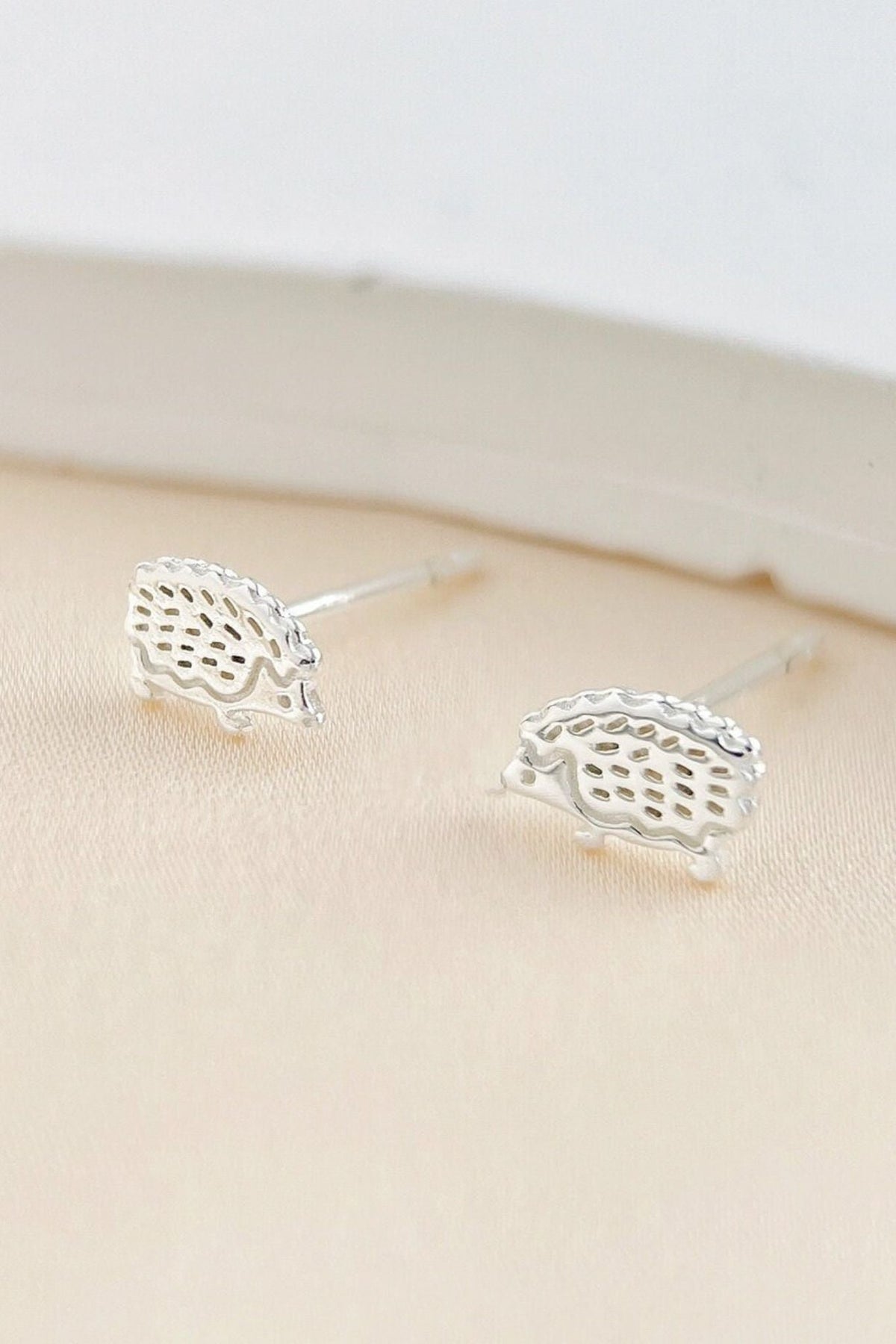 sterling-silver-tiny-hedgehog-studs-in-silver