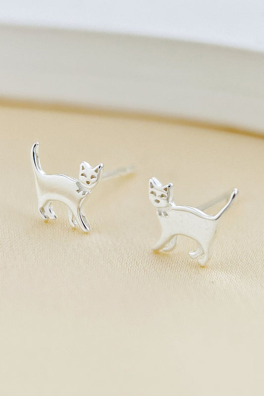 sterling-silver-cat-studs-in-silver
