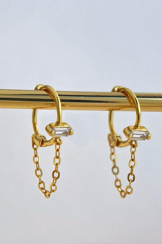 sterling-silver-cz-crystal-chain-hoops-in-gold