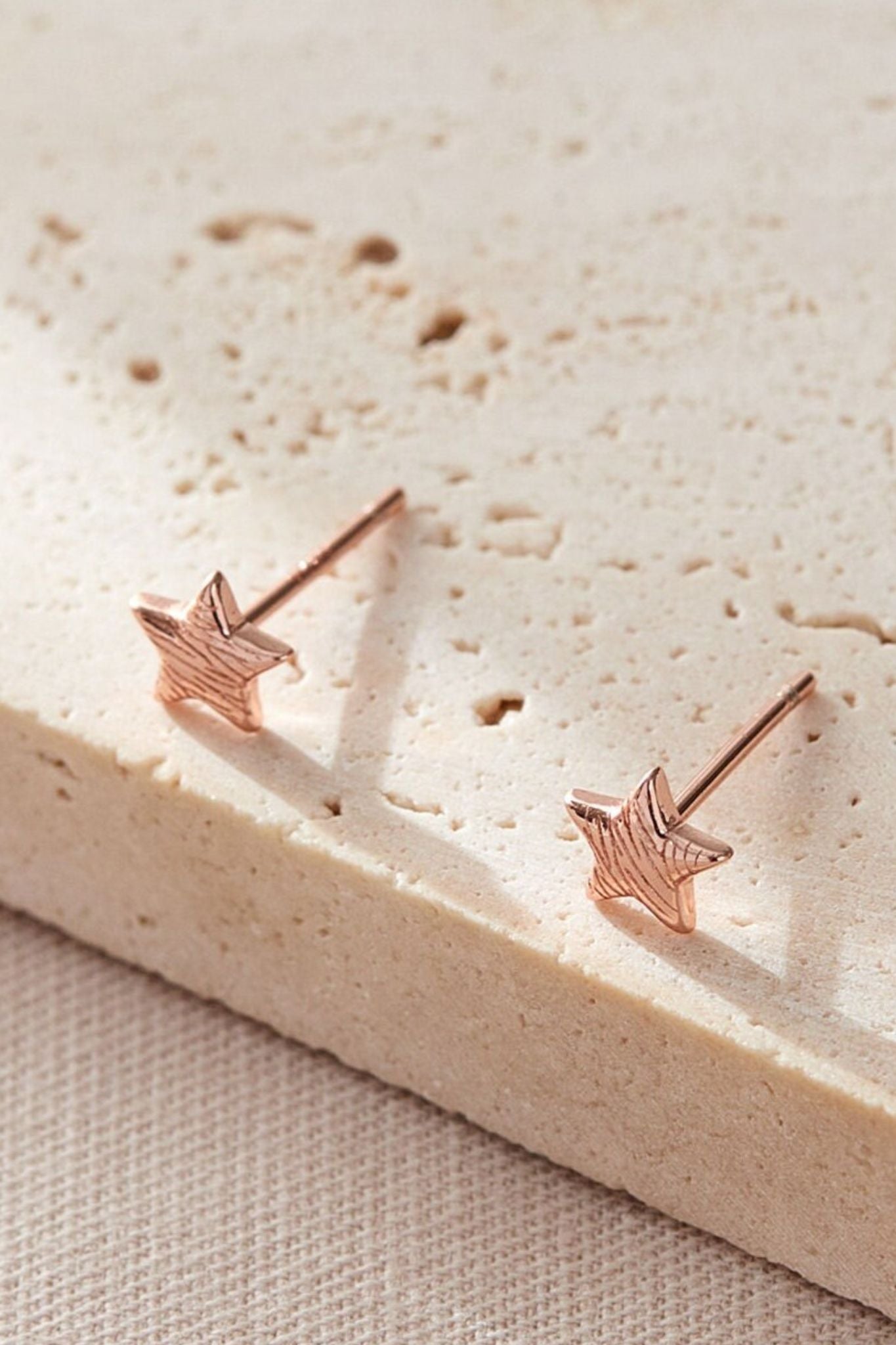 sterling-silver-zebra-stripe-star-studs-in-rose-gold