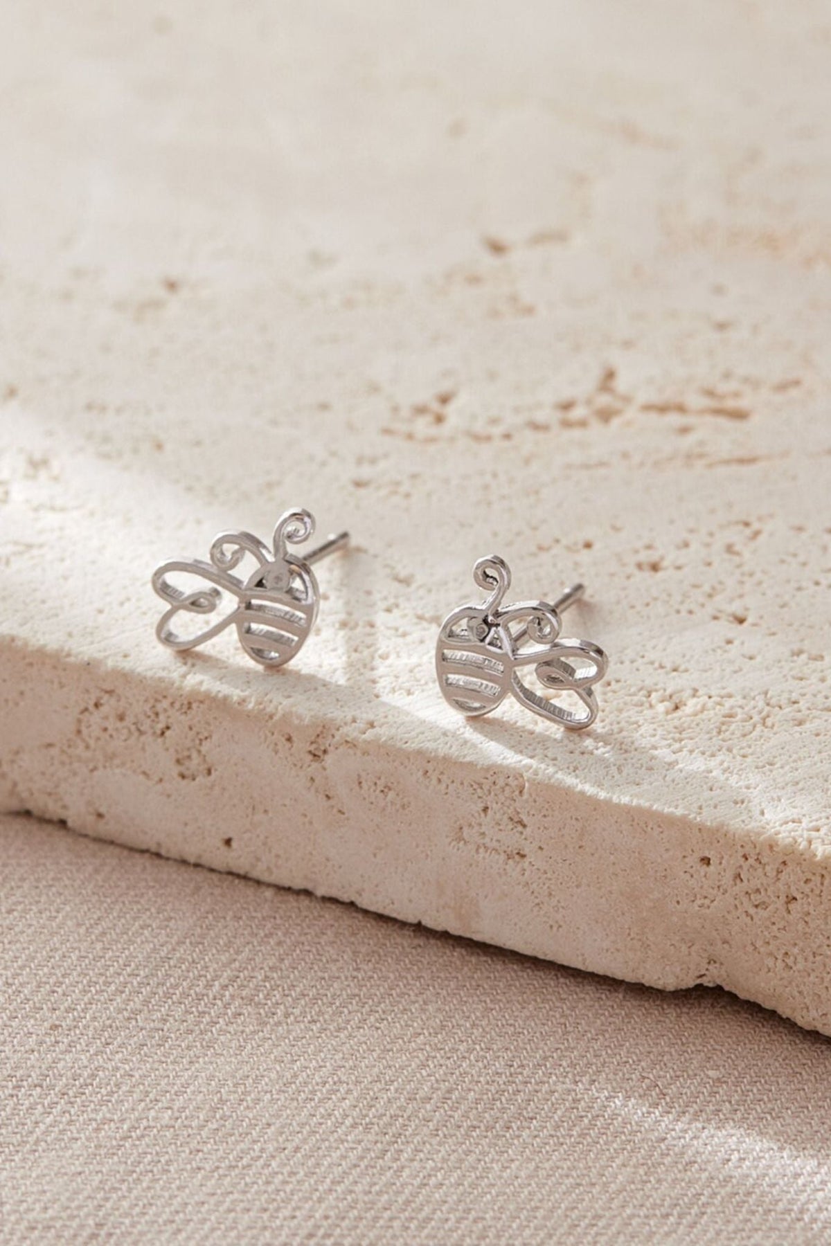 sterling-silver-bumblebee-studs-in-silver