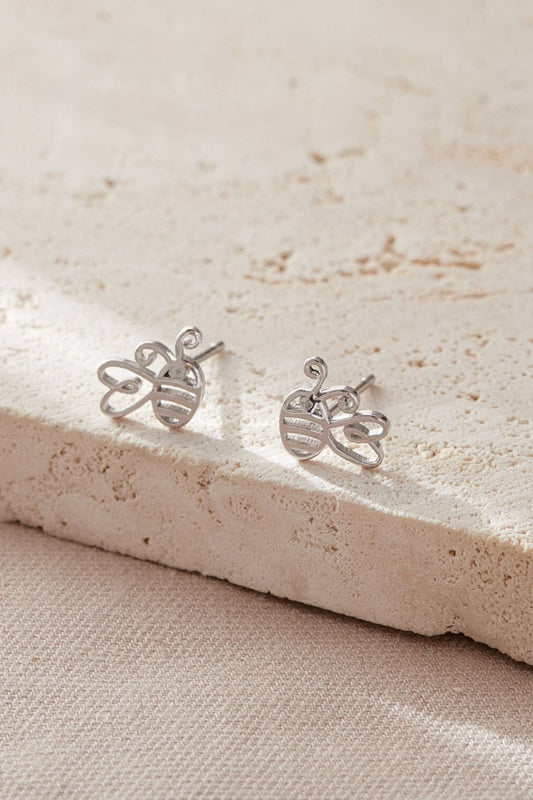 sterling-silver-bumblebee-studs-in-silver