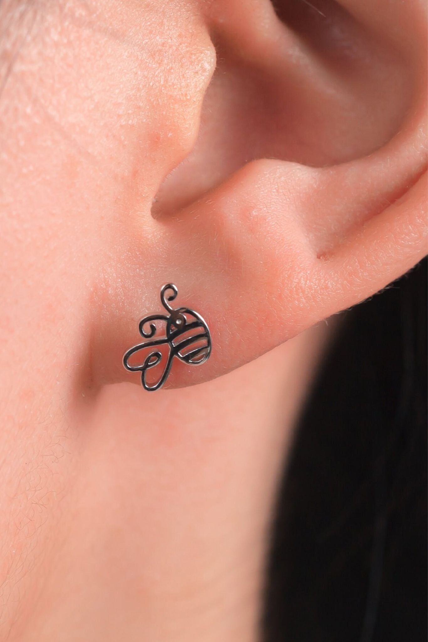 sterling-silver-bumblebee-studs-in-silver-model