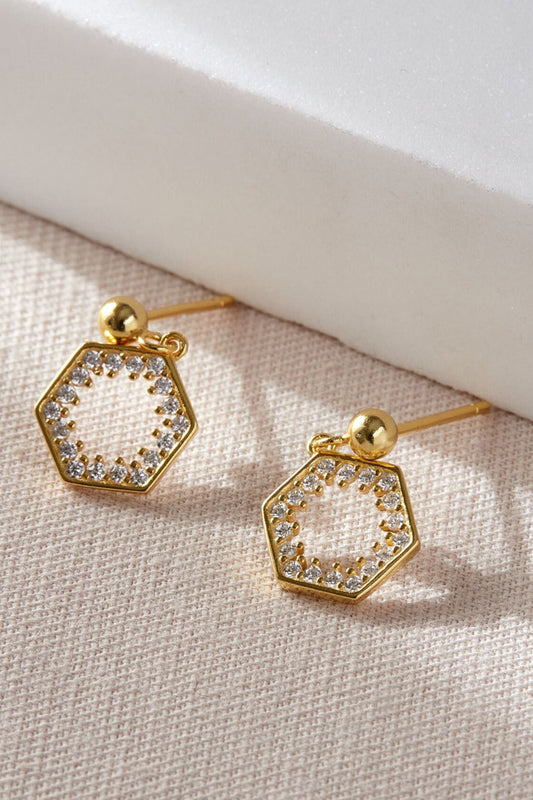 sterling-silver-hexagonal-drop-earrings-in-gold