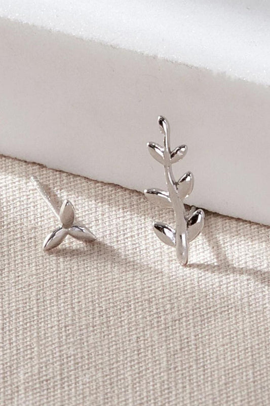 sterling-silver-asymmetric-olive-leaf-stud-earrings-closeup
