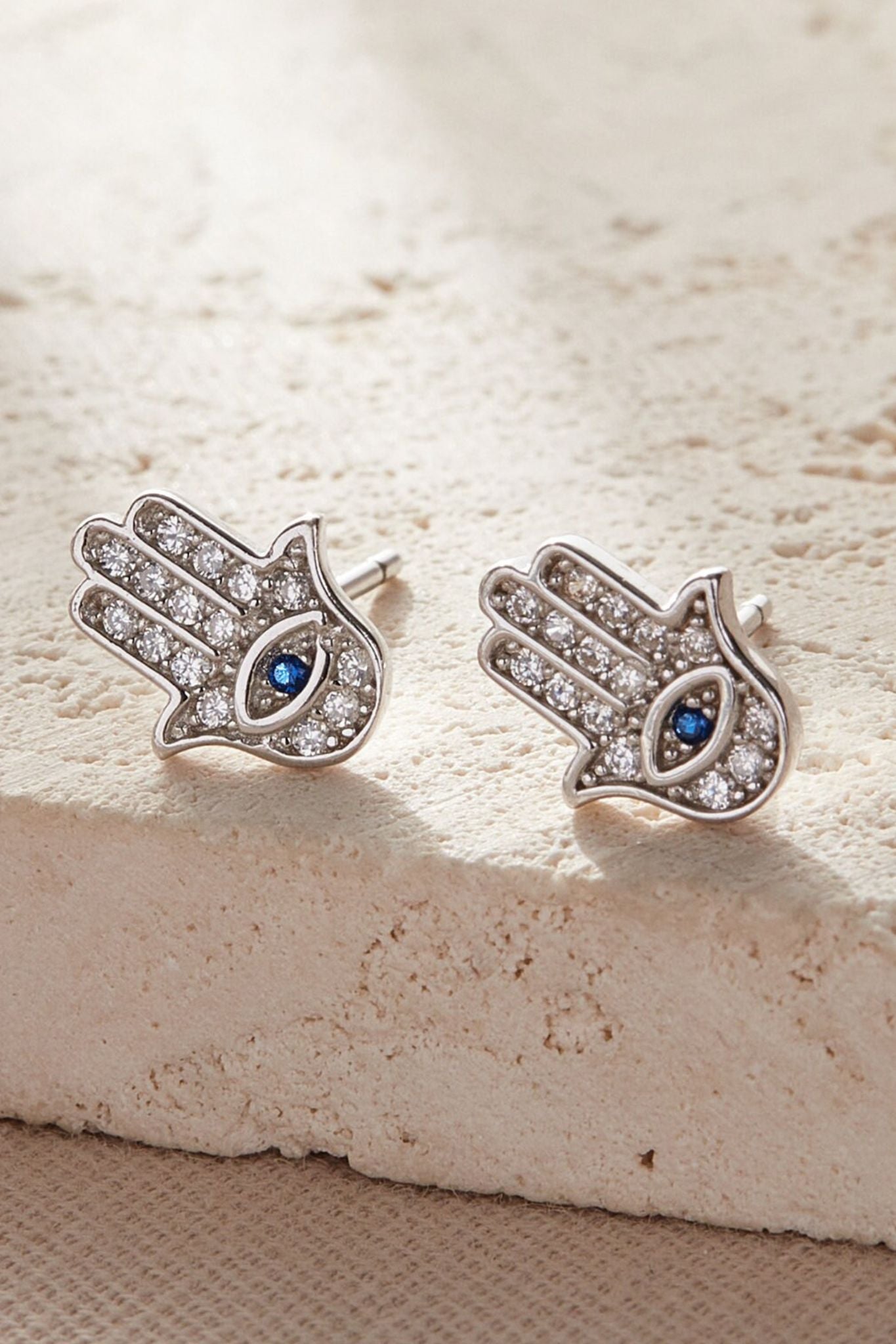 sterling-silver-cz-sparkly-hamsa-hand-studs-in-silver