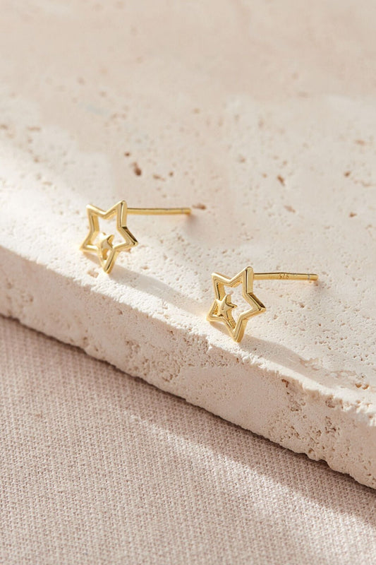 sterling-silver-openwork-dual-star-studs-in-gold