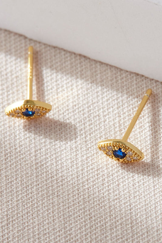 sterling-silver-cz-evil-eye-studs-in-gold