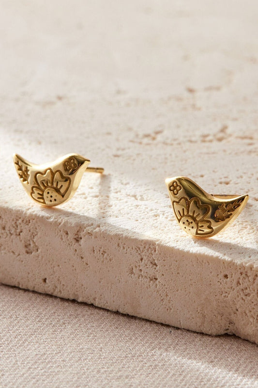 sterling-silver-songbird-studs-in-gold