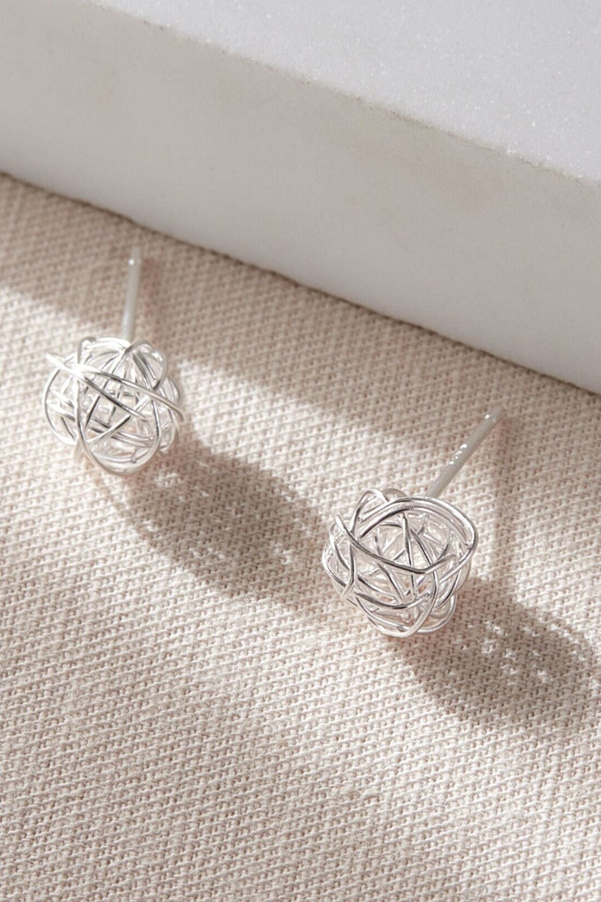 sterling-silver-wire-ball-stud-earrings