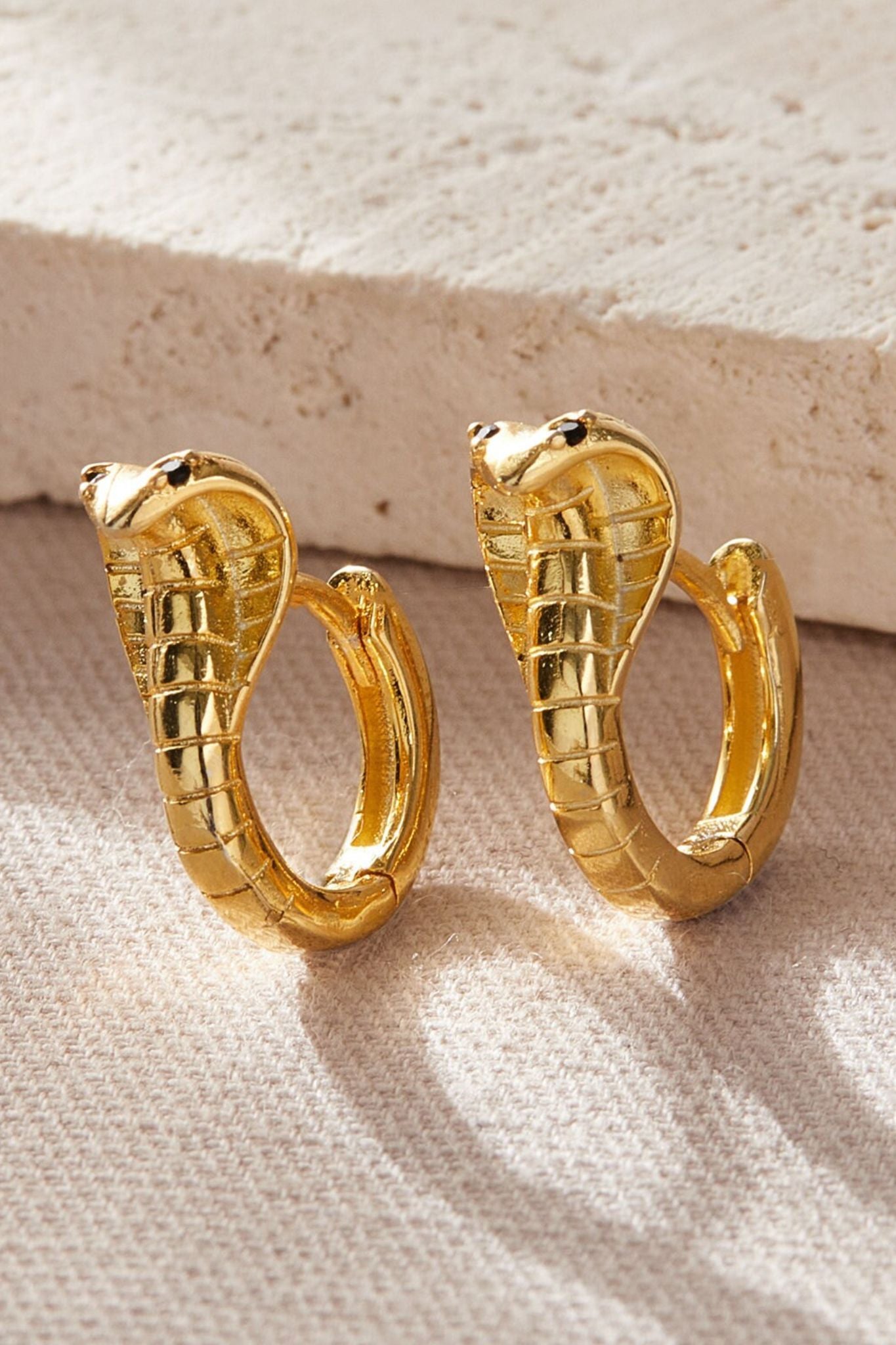 cobra-snake-huggie-hoops-in-gold