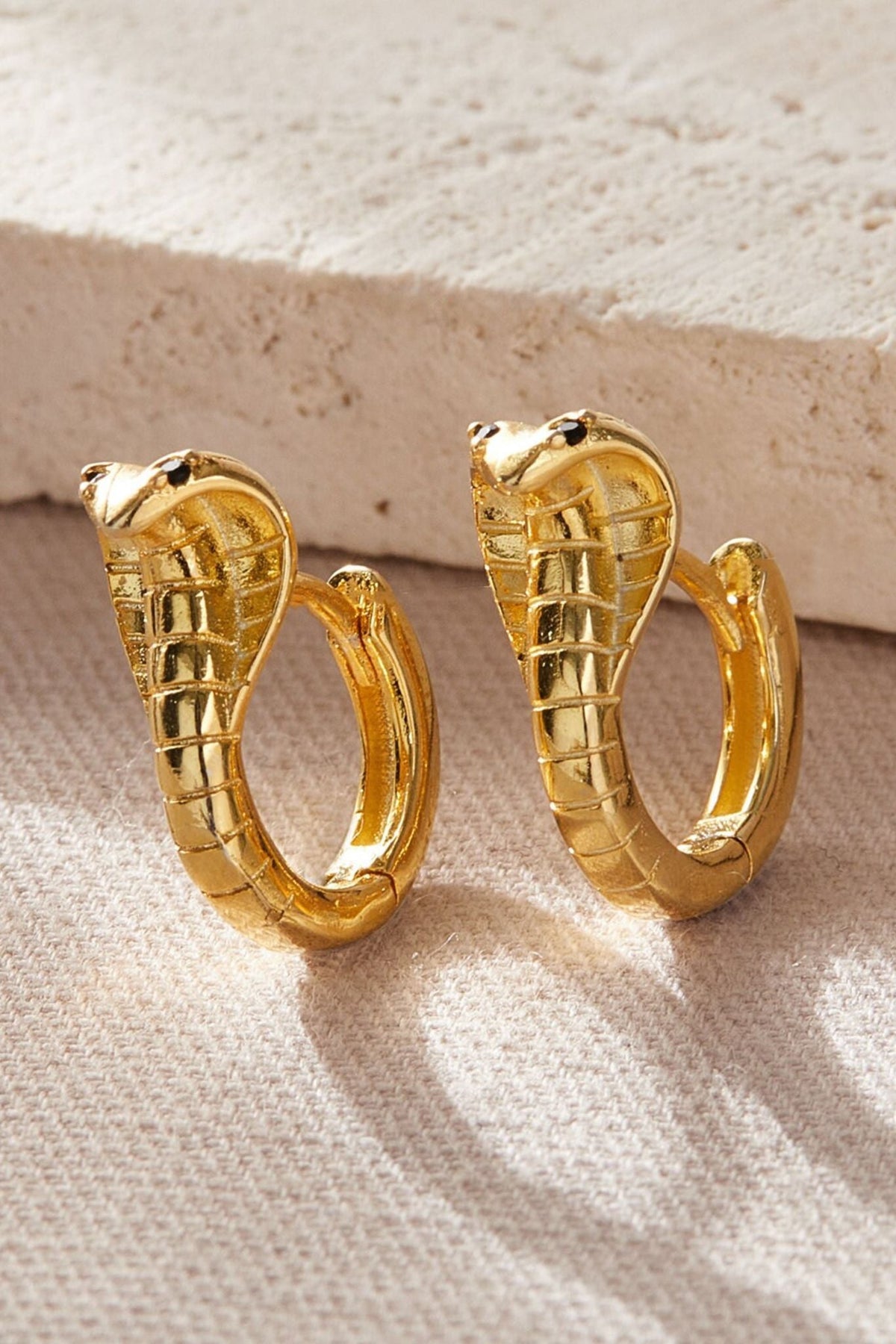 cobra-snake-huggie-hoops-in-gold