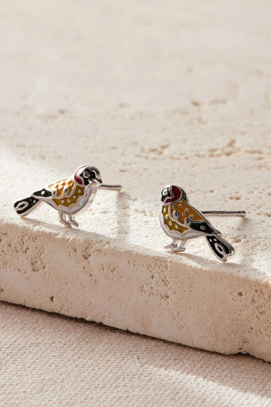 sterling-silver-goldfinch-stud-bird-earrings-in-silver